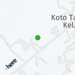 Map for location: Koto Taluk, Indonesia