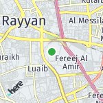 Map for location: Fereej Al Amir, Qatar