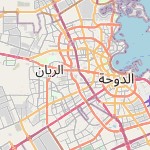 Map for location: Fereej Al Amir, Qatar