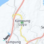 Map for location: Kampung Lugu, Brunei Darussalam