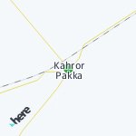 Map for location: Kahror Pakka, Pakistan