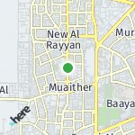 Map for location: Muaither, Qatar
