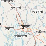 Map for location: Khulna, Bangladesh