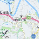 Map for location: Redbank, Australia
