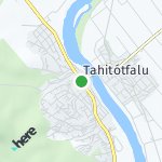 Map for location: Tahitótfalu, Hungary