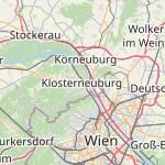 Map for location: Klosterneuburg, Austria