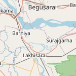 Map for location: Pipariya, India