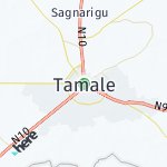 Map for location: Tamale, Ghana