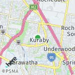 Map for location: Kuraby, Australia