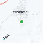 Map for location: Mvomero, Tanzania