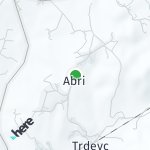 Map for location: Abri, Kosovo