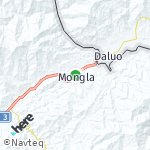 Map for location: Mongla, Burma (Myanmar)
