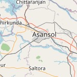 Map for location: Burnpur, India