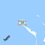 Map for location: Diego Garcia, British Indian Ocean Territory