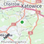 Map for location: Katowice, Poland