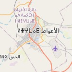 Map for location: Laghouat, Algeria