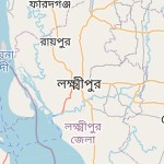 Map for location: Lakshmipur, Bangladesh