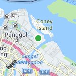 Map for location: Punggol, Singapore
