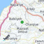 Map for location: Khartoum, Lebanon