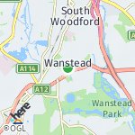 Map for location: Wanstead, United Kingdom