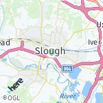 Map for location: Slough, United Kingdom