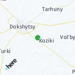 Map for location: Yanki, Belarus