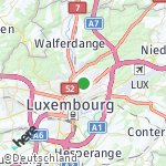 Map for location: Luxembourg, Luxembourg