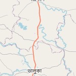Map for location: Aamirabari, Bangladesh
