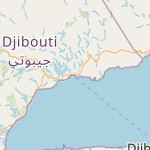 Map for location: Tadjourah, Djibouti
