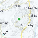 Map for location: Haret El Khassa, Lebanon