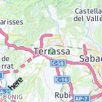 Map for location: Terrassa, Spain