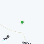 Map for location: Hobyo, Somalia