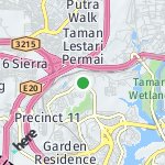 Map for location: Presint 11, Malaysia