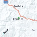Map for location: Córdoba, Venezuela