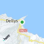 Map for location: Dellys, Algeria