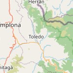 Map for location: Toledo, Colombia
