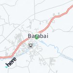Map for location: Barabai, Indonesia