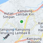 Map for location: Kampung Lambak B, Brunei Darussalam