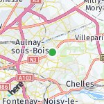 Map for location: Livry-Gargan, France