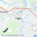 Map for location: Irpin, Ukraine