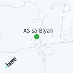 Map for location: AS sa'Biyah, Saudi Arabia