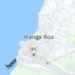 Map for location: Hanga Roa, Chile