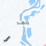 Map for location: Tenerife, Colombia