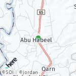 Map for location: Abu Habeel, Jordan