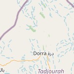 Map for location: Dorra, Djibouti