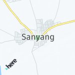 Map for location: Sanyang, Gambia