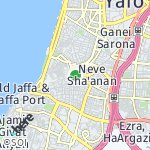 Map for location: Lev Tel-Aviv, Israel