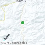 Map for location: Novi Travnik, Bosnia And Herzegovina