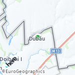 Map for location: Dubau, Moldova