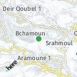 Map for location: Bchamoun 2, Lebanon